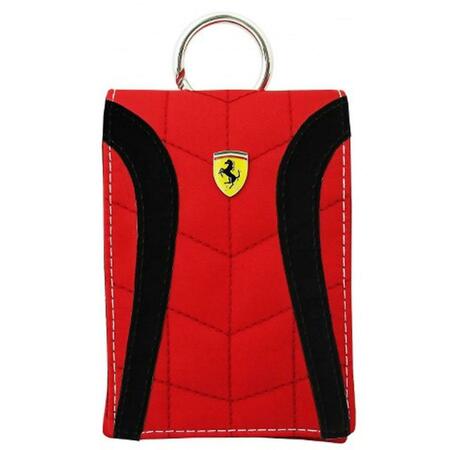 MASTERS CLUB Ferrari UNIVERSAL CASE FLAP SLIM V2 BLACK FEPFV2BL